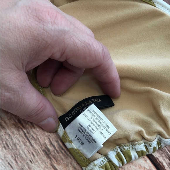 BCBGMaxAzria Bikini Like New Large Halter - Picture 4 of 7